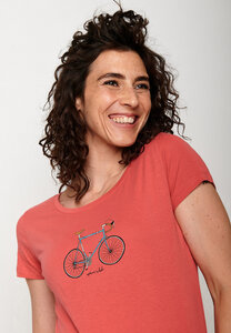Bike City Ride Loves  - T-Shirt für Damen - GREENBOMB