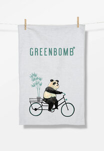Bike Panda - Geschirrtuch - GREENBOMB