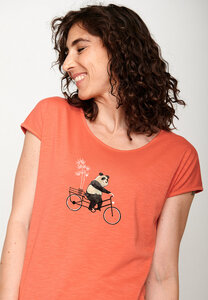 Bike Panda Cool  - T-Shirt für Damen - GREENBOMB
