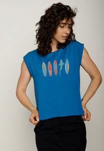 Lifestyle Shark Tender  - T-Shirt für Damen - GREENBOMB