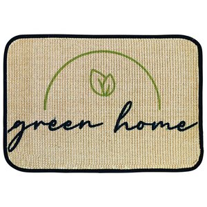 Fußmatte | 'green home' | 40 x 60 cm | Sisal | Naturlatex - 4betterdays