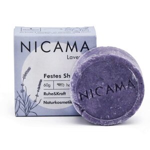 Festes Shampoo Lavendel - NICAMA - NICAMA