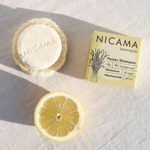 Festes Shampoo Lemongras - NICAMA - NICAMA