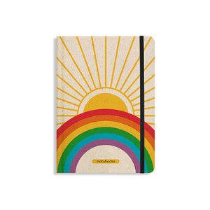 Nachhaltiges Notizbuch A5 - Nari "Sunlight" - Matabooks