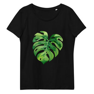 Eco-T-Shirt für Damen Monstera - earlyfish