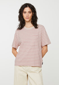 Damen T-Shirt aus weicher Baumwolle (Bio) | WATERLILY STRIPES recolution - recolution
