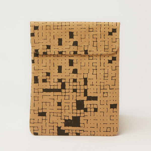Ipad Hülle Mit | Dots & Squares Black