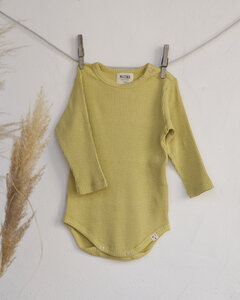 Langarm Body für Babies aus Bio-Baumwolle / Rib Body - Matona