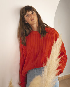 Gestrickter Pullover für Frauen aus Bio-Baumwolle / Everyday Sweater - Matona