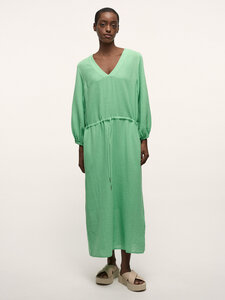 Maxikleid mit Struktur aus Bio-Baumwolle - LANIUS