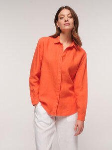 Hemdbluse aus Bio-Leinen - LANIUS