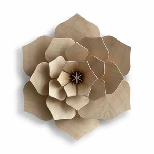 LOVI - Deko Blumen - skandinavische 3D Deko - S bis XL - aus Birkenholz - Lovi