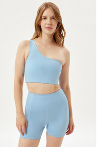 Yoga Top - Bianca Bra One Shoulder - aus recyceltem Polyester - Girlfriend Collective