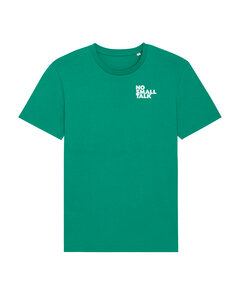 no small talk Unisex T-Shirt aus Bio-Baumwolle Go Green - ilovemixtapes