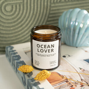 Ocean Lover - Duftkerze - Handmade - Sojawachs - Just a decent day