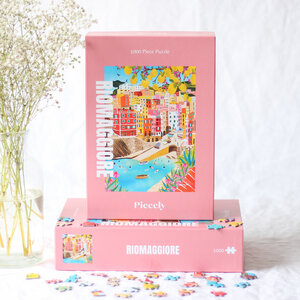 Riomaggiore Italien Puzzle, 1000 Teile - Piecely