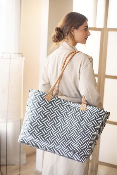 Handed By - Handed By - Weekender - Saint Maxime Stripes - Shopper ...
