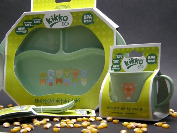 Kinder Teller unterteilt spülmaschinenfest umweltfreundlich XKKO ECO Baby