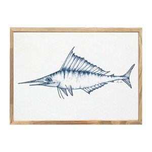 Kunstdruck »Schwertfisch« von LIGARTI | A4, A3 oder A2 | Wandbild | Poster | Kunst - LIGARTI