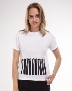 Lässiges T-Shirt mit Textprint im Loose Fit | Print Shirt - Alma & Lovis