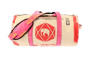 Wochenend- oder Sporttasche 31 L aus recycelten Zementsäcken - Jumbo M Elefant - MoreThanHip