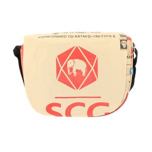 Geräumige Umhängetasche für Frauen aus recycelten Zementsäcken - Amy Elefant - MoreThanHip