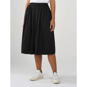 Midirock - Poplin elastic waist skirt - aus Bio-Baumwolle - KnowledgeCotton Apparel