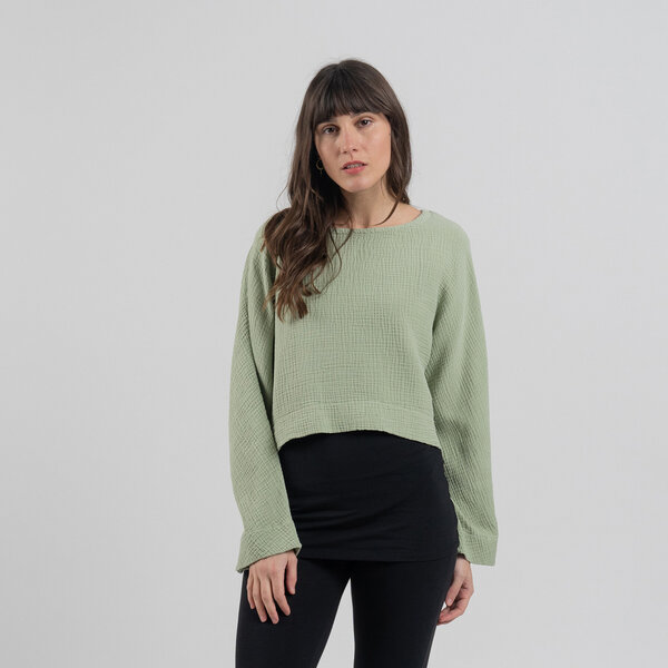 Flügelhorn Modern Art Design – Premium Bio Pullover main image 1