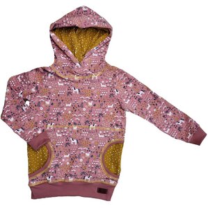 Kapuzenpulli Pferd im Blumenfeld - Omilich