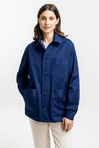 Workwear Jacke aus Bio Canvas Blau - Rotholz