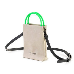 Mini Shopping Tasche vertikal aus recycelt Mikrofaser| Women| Vegan - DISTYLED