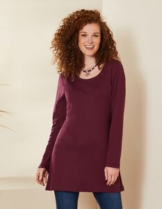 langärmeliges Rippenshirt | GOTS - CU 855 115 - Deerberg