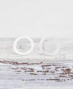 Ohrstecker “Circle” // silber - pikfine