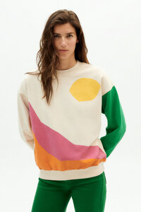 Sweatshirt - Sunset Shirt - aus Bio-Baumwolle - thinking mu