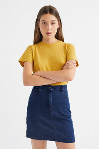 Jeansrock - Denim Hemp Marsha - aus Hanf& Bio-Baumwolle - thinking mu