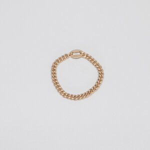 Ring `bold chain` - fejn jewelry
