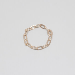Ring `link chain` - fejn jewelry