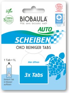 Autoscheiben-Reiniger Tabs - BIOBAULA GmbH