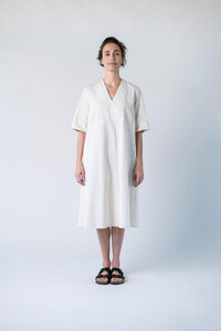 Damen Kleid FREIA aus Bio-Baumwolle (kbA) - Grenz/gang