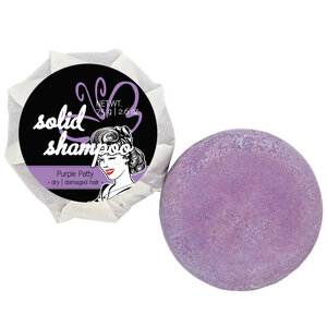 Festes Shampoo "Purple Patty" - Eve Butterfly Soaps