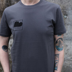 Rain T-Shirt aus Bio-Baumwolle Dunkelgrau - ilovemixtapes