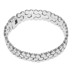 Silber Armband Hexagon Fair-Trade und handmade - pakilia