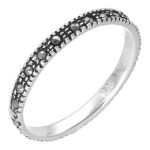 Silber Ring Pyrit Fair-Trade und handmade - pakilia