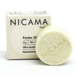 NICAMA Festes Shampoo Natur - Sensitiv - NICAMA