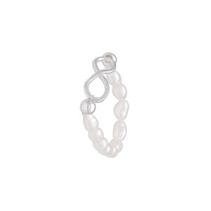 Perlen Ring mit Unendlichkeitssymbol Fair-Trade und handmade - pakilia