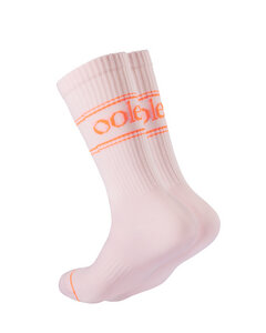 Socken "Ooley Pastel Neon" aus Biobaumwolle made in Italy - Ooley