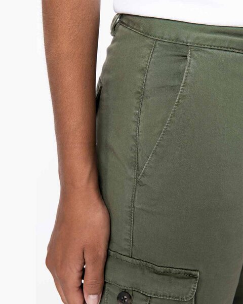 YTWOO - Nachhaltige Cargohose für Damen aus Bio-Baumwolle und Elasthan für  Komfort und Stil