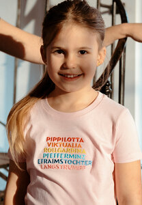 Kids T-Shirt Pippilotta Viktualia - Pink - Bavarian Caps