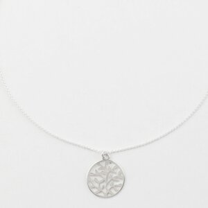 Halskette - Lebensbaum, Anhänger kleiner Baum, Silber/ Silber vergoldet - BELLYBIRD Jewellery
