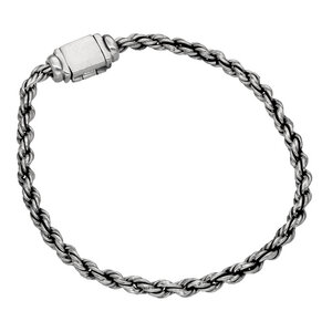 Silber Armband Seil Fair-Trade und handmade - pakilia